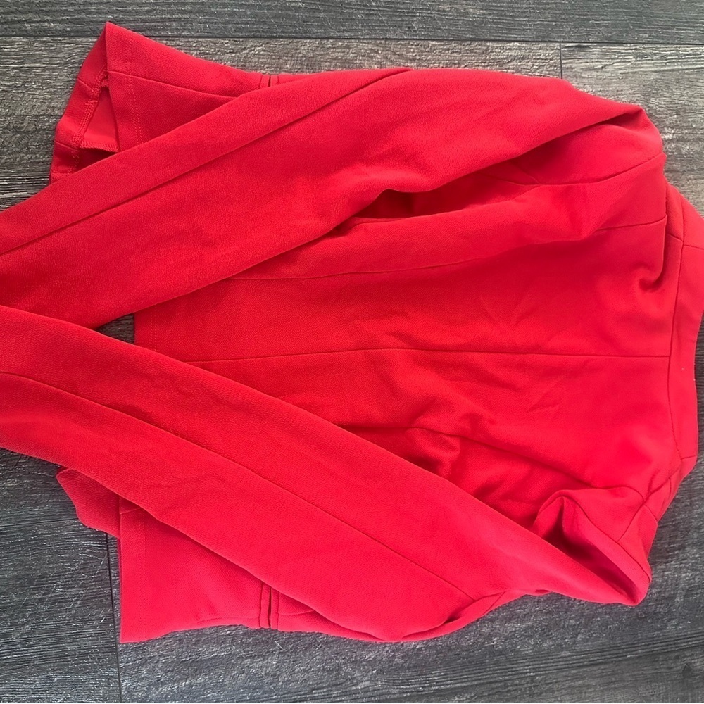 Preloved Red Women's Jacket - Picture 2 of 2